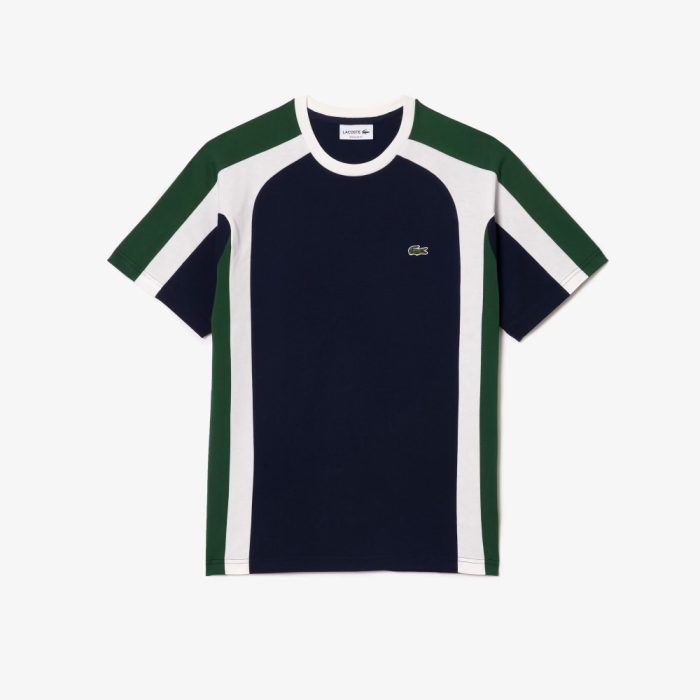 Roundneck Vertical Tri Color Block